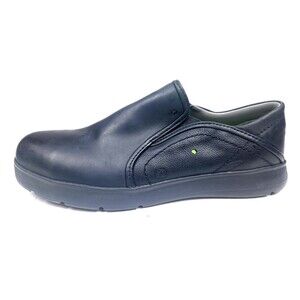 Red Wing Cross Lite Safety Toe Slip-on Work Shoe Mens US 8 D 6722 Black Leather